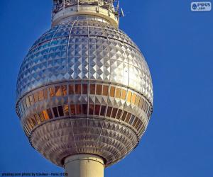 Puzzle Τηλεοπτικός πύργος Βερολίνου, Γερμανία